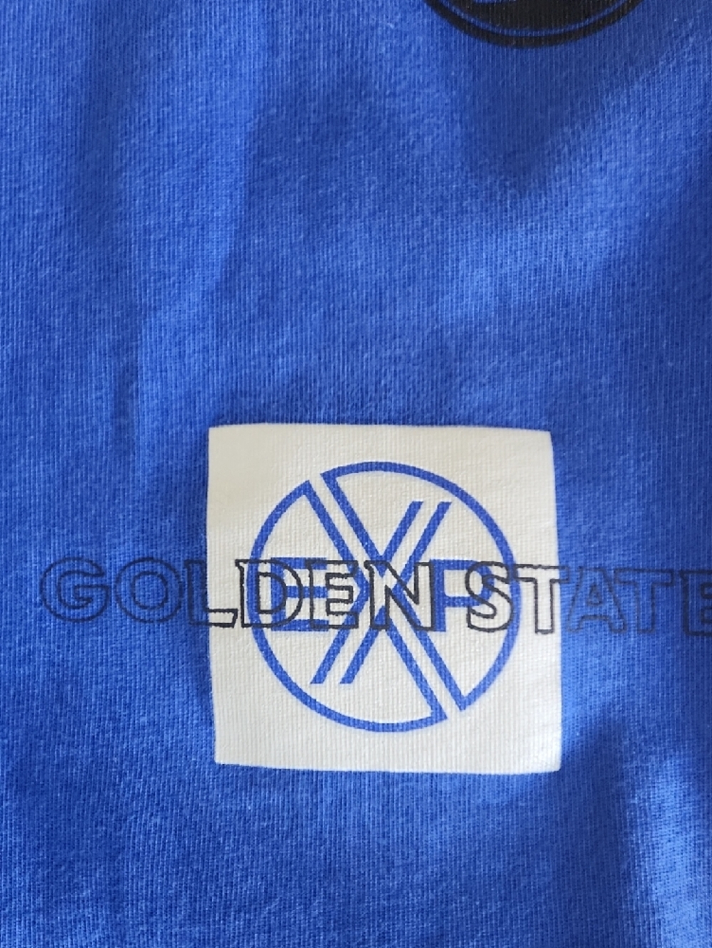 Express Blue Hoodie Long Sleeves with Golden State Warriors Logo Small - Picture 16 of 17